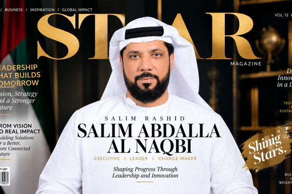 STAR Magazine | 2026 Salim Rashid Salim Abdalla Al Naqbi — Executive | Leader | Change Maker “Shinig Stars.”